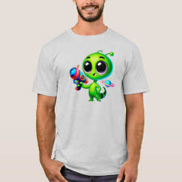 Un petit bonhomme vert extraterrestre tシャツ