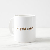 un petit café? コーヒーマグカップ (正面左)