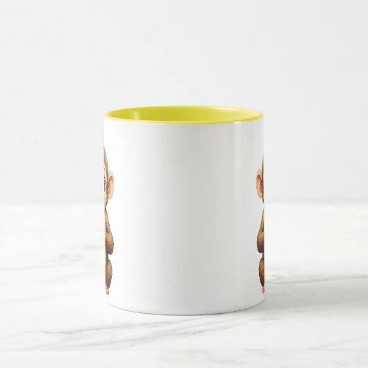 Un petit singe qui vous aime マグカップ (中央)