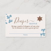 Un poco de fiesta de revelación del bebé vaquero T エンクロージャーカード (正面)