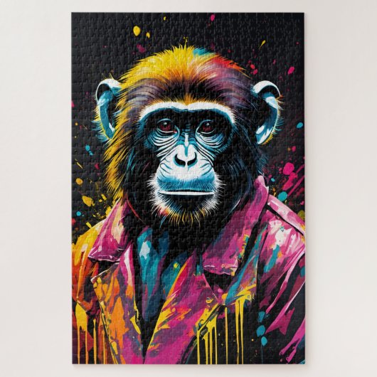 Un singe moderne ジグソーパズル (縦)