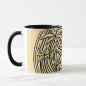 un soleil levant devant la mer,mug マグカップ (左)