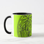 un soleil levant devant la mer,mug マグカップ (左)