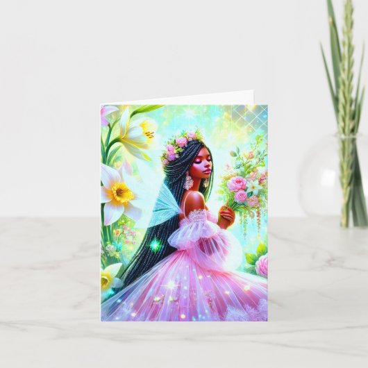 Un Soupçon de Poésie, carte pour tous サンキューカード (正面)