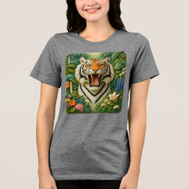 Un tigre トライブレンドＴシャツ