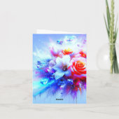 Un Trésor d'Amour, carte pour tous サンキューカード (裏面)