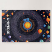 Un univers en pixel art ジグソーパズル (横)