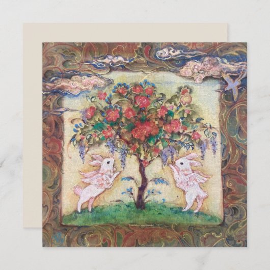 Un-u's Dream: Japanese Art Flat Card (正面/裏面)