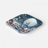 Un village de Noël féerique ペーパープレート (傾斜あり)