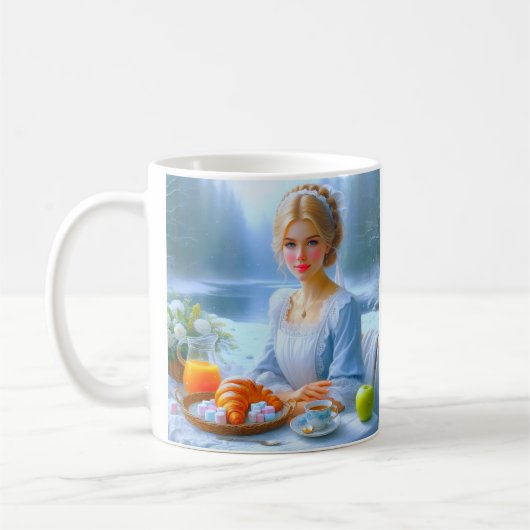 -Un voyage unique à travers des paysages étonnants コーヒーマグカップ (左)