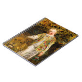 Una and the Lion, 1860 by William Bell Scott ノートブック (左側)