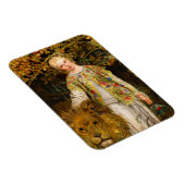 Una and the Lion, 1860 by William Bell Scott マグネット (右側)