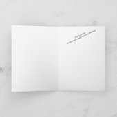 Una escena de invierno para la Navidad.エスパニョル。2 シーズンカード (内部)