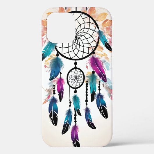 Una funda para iPhone 12 motivo atrapasueños Case-Mate iPhoneケース (裏面)