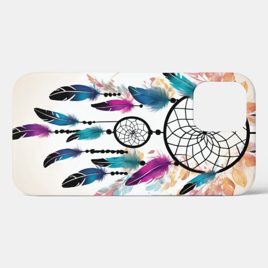 Una funda para iPhone 12 motivo atrapasueños Case-Mate iPhoneケース (裏面 (横))