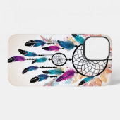 Una funda para iPhone 12 motivo atrapasueños iPhoneケース (裏面横)