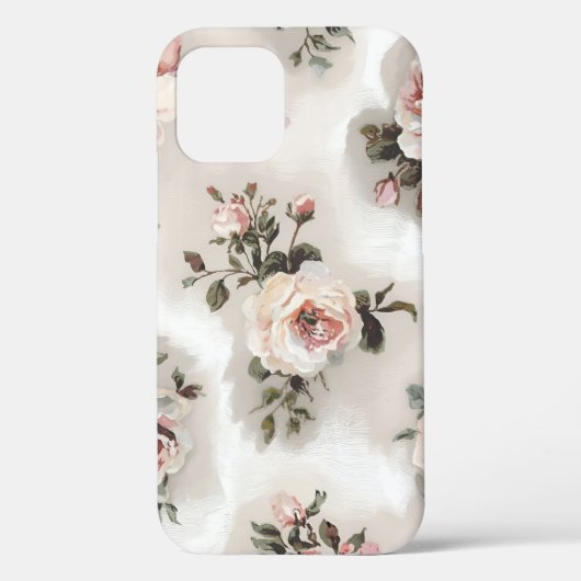 Una funda para para iPhone 12 motivo de flores Case-Mate iPhoneケース (裏面)