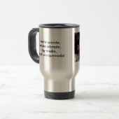 Una taza de cafeの詐欺miのmadre トラベルマグ (正面左)