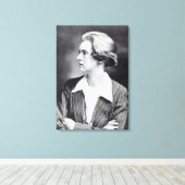 Una Vincenzo, Lady Troubridge, c.1915 キャンバスプリント (インサイチュ (ウッドフロア))