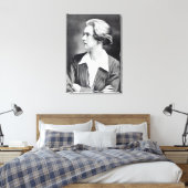 Una Vincenzo, Lady Troubridge, c.1915 キャンバスプリント (インサイチュ (寝室))