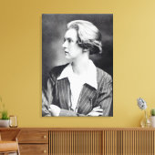 Una Vincenzo, Lady Troubridge, c.1915 キャンバスプリント (インサイチュ (リビング))