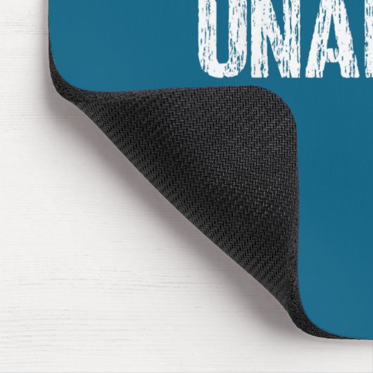Unafraid Motivation Perseverance Insration Unaloge マウスパッド (コーナー)