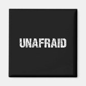 Unafraid Motivation Perseverance Insration Unaloge マグネット (正面)