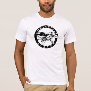 Unalakleetのアラスカの試験Tシャツ Tシャツ