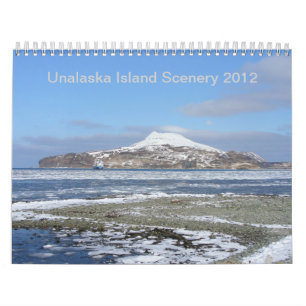 Unalaskaの島の景色2012年 カレンダー