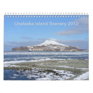 Unalaskaの島の景色2012年 カレンダー
