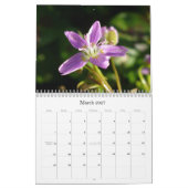 Unalaskaの島の野生の花 カレンダー (3月 2027)