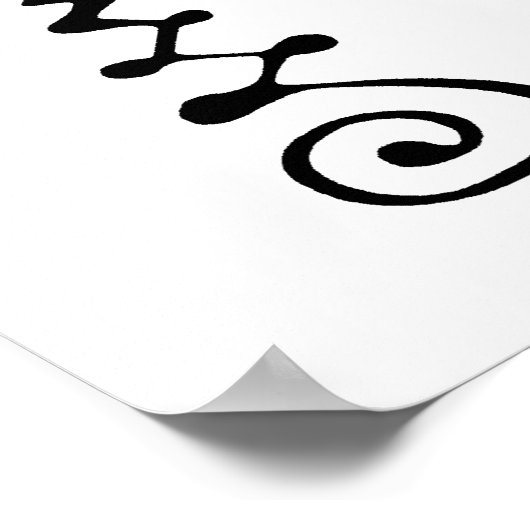 Unalom記号 ポスター (角)