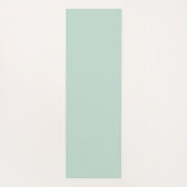 Unalomeプレーン背景 – ミント+雪ヨガマット ヨガマット (裏面)