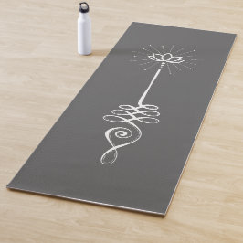 Unalomeプレーン背景 – 石板+雪ヨガマット ヨガマット