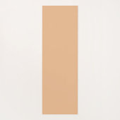 Unalome Plain Background – ピーチ+雪ヨガマット ヨガマット (裏面)