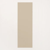 Unalome Plain Background - Dove + Snow Yoga Mat ヨガマット (裏面)