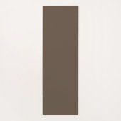 Unalome Plain Background - Earth + Dove Yoga Mat ヨガマット (裏面)