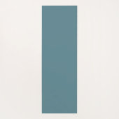 Unalome Plain Background - Peacock + Doveヨガマット ヨガマット (裏面)