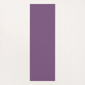 Unalome Plain Background - Plum + Dove Yoga Mat ヨガマット (裏面)