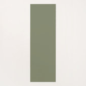 Unalome Plain Background - Sage + Doveヨガマット ヨガマット (裏面)