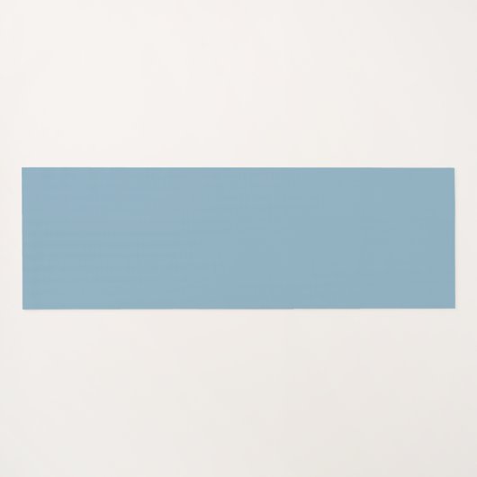 Unalome Plain Background - Sky + Snow Yoga Mat ヨガマット (裏面(横))