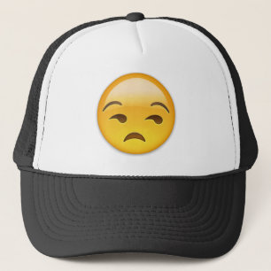 Unamused顔Emoji キャップ