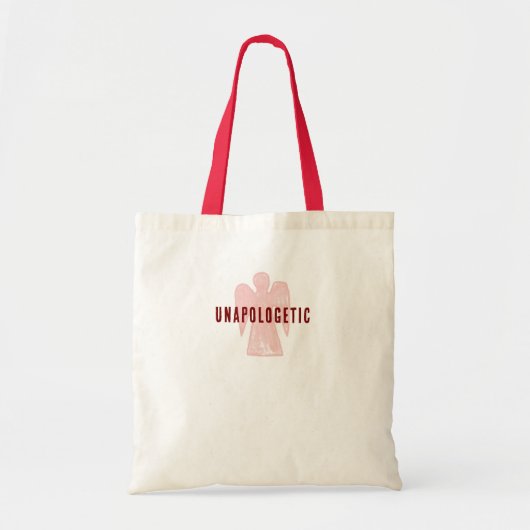 Unapologetic Angel Tote Bag トートバッグ (正面)
