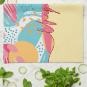 Unapologetic Bold Feminine Statement キッチンタオル (折り畳み)