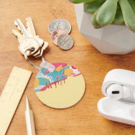 Unapologetic Bold Feminine Statement キーホルダー