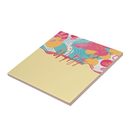 Unapologetic Bold Feminine Statement タイル (側面)