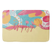 Unapologetic Bold Feminine Statement バスマット (正面)