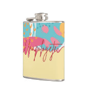 Unapologetic Bold Feminine Statement フラスク (左)