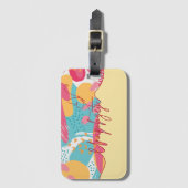 Unapologetic Bold Feminine Statement ラゲッジタグ (正面縦)