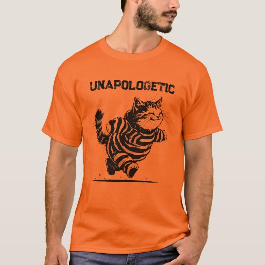 Unapologetic Cat Tシャツ (正面)